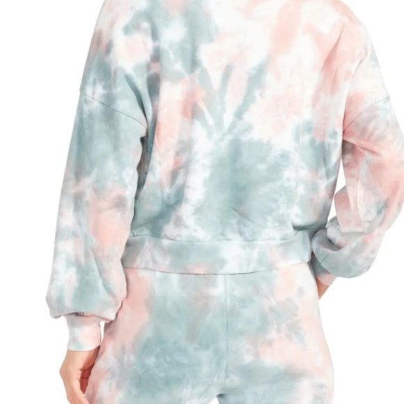 NWT BB DAKOTA BY STEVE MADDEN - You're Trippin Tie Dye Sweatshirt - Size Large - Picture 5 of 7